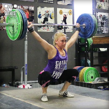 Chelsea snatch - Olympic Weightlifting, strength, conditioning, fitness, nutrition - Catalyst Athletics