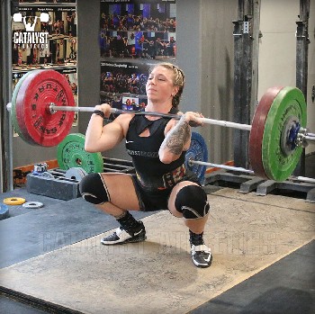 Kristin clean - Olympic Weightlifting, strength, conditioning, fitness, nutrition - Catalyst Athletics