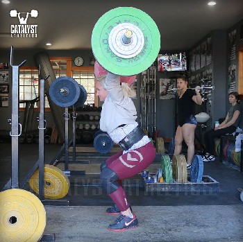 Sarabeth overhead squat - Olympic Weightlifting, strength, conditioning, fitness, nutrition - Catalyst Athletics