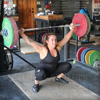 Sam snatch - Olympic Weightlifting, strength, conditioning, fitness, nutrition - Catalyst Athletics