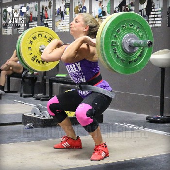 Danielle clean - Olympic Weightlifting, strength, conditioning, fitness, nutrition - Catalyst Athletics