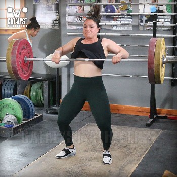 Laura clean - Olympic Weightlifting, strength, conditioning, fitness, nutrition - Catalyst Athletics