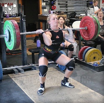 Kristin clean - Olympic Weightlifting, strength, conditioning, fitness, nutrition - Catalyst Athletics