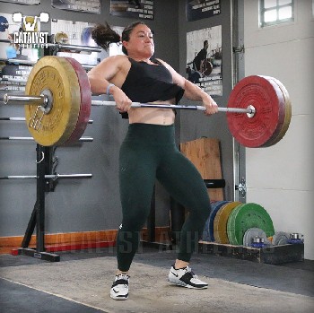Laura clean - Olympic Weightlifting, strength, conditioning, fitness, nutrition - Catalyst Athletics