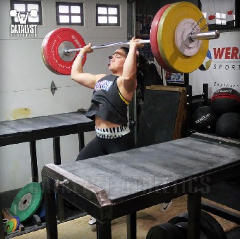 Laura jerk - Olympic Weightlifting, strength, conditioning, fitness, nutrition - Catalyst Athletics