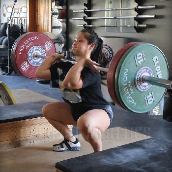 Lily clean - Olympic Weightlifting, strength, conditioning, fitness, nutrition - Catalyst Athletics