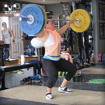 Laura snatch - Olympic Weightlifting, strength, conditioning, fitness, nutrition - Catalyst Athletics