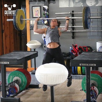 Michelle jerk - Olympic Weightlifting, strength, conditioning, fitness, nutrition - Catalyst Athletics