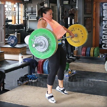 Laura snatch - Olympic Weightlifting, strength, conditioning, fitness, nutrition - Catalyst Athletics