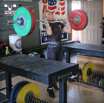 Amanda jerk - Olympic Weightlifting, strength, conditioning, fitness, nutrition - Catalyst Athletics