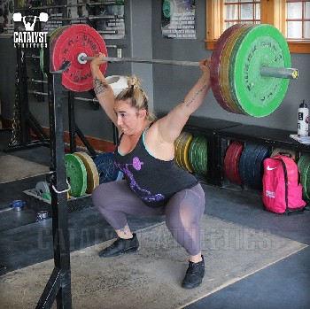 Sam snatch balance - Olympic Weightlifting, strength, conditioning, fitness, nutrition - Catalyst Athletics