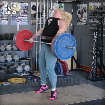 Katlin clean - Olympic Weightlifting, strength, conditioning, fitness, nutrition - Catalyst Athletics