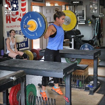 Nicole jerk behind the neck - Olympic Weightlifting, strength, conditioning, fitness, nutrition - Catalyst Athletics