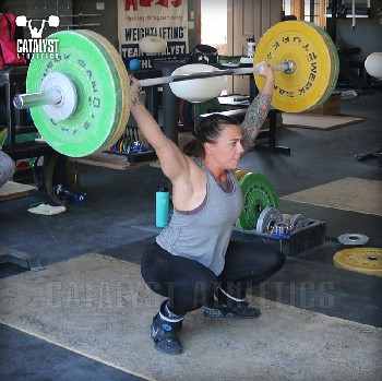 MIchelle snatch - Olympic Weightlifting, strength, conditioning, fitness, nutrition - Catalyst Athletics