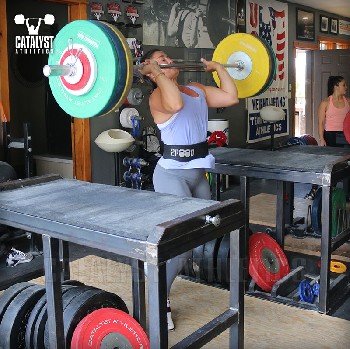 Laura jerk - Olympic Weightlifting, strength, conditioning, fitness, nutrition - Catalyst Athletics