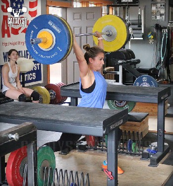 Nicole jerk - Olympic Weightlifting, strength, conditioning, fitness, nutrition - Catalyst Athletics