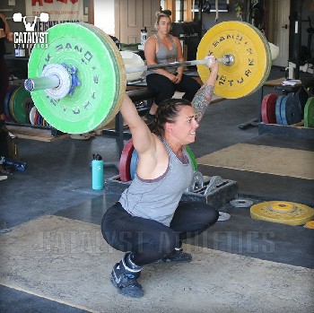 Michelle snatch - Olympic Weightlifting, strength, conditioning, fitness, nutrition - Catalyst Athletics
