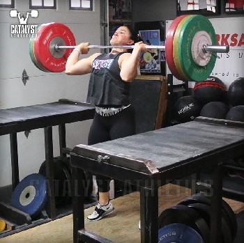 Laura jerk - Olympic Weightlifting, strength, conditioning, fitness, nutrition - Catalyst Athletics
