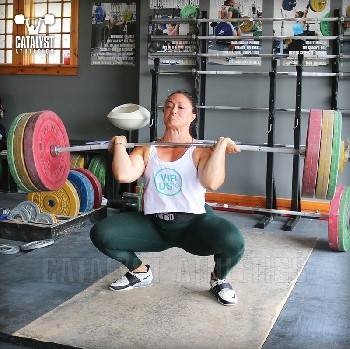 Laura clean - Olympic Weightlifting, strength, conditioning, fitness, nutrition - Catalyst Athletics