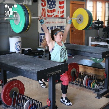 Lindsay jerk - Olympic Weightlifting, strength, conditioning, fitness, nutrition - Catalyst Athletics