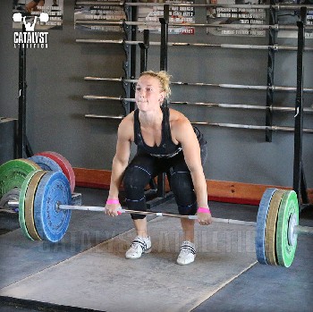 Chelsea clean pull - Olympic Weightlifting, strength, conditioning, fitness, nutrition - Catalyst Athletics
