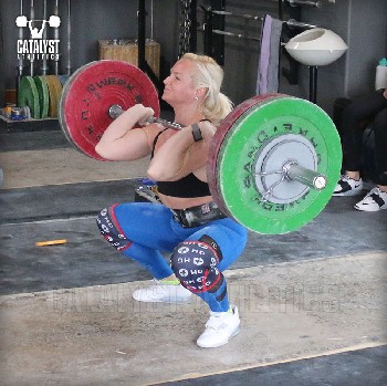 Sarabeth clean - Olympic Weightlifting, strength, conditioning, fitness, nutrition - Catalyst Athletics