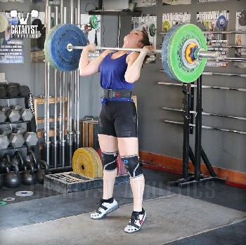 Erin push press - Olympic Weightlifting, strength, conditioning, fitness, nutrition - Catalyst Athletics