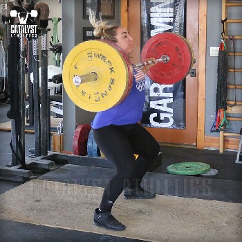 Sam power clean - Olympic Weightlifting, strength, conditioning, fitness, nutrition - Catalyst Athletics