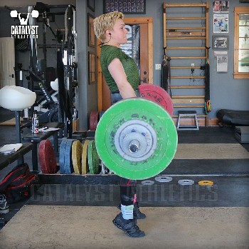 Amanda Clean Pull - Olympic Weightlifting, strength, conditioning, fitness, nutrition - Catalyst Athletics