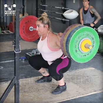 Sam Back Squat - Olympic Weightlifting, strength, conditioning, fitness, nutrition - Catalyst Athletics