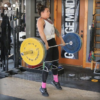 Michelle clean - Olympic Weightlifting, strength, conditioning, fitness, nutrition - Catalyst Athletics