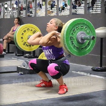 Danielle clean - Olympic Weightlifting, strength, conditioning, fitness, nutrition - Catalyst Athletics