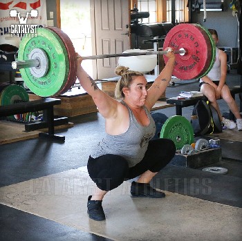 Sam snatch - Olympic Weightlifting, strength, conditioning, fitness, nutrition - Catalyst Athletics