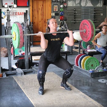 Caitlin clean - Olympic Weightlifting, strength, conditioning, fitness, nutrition - Catalyst Athletics