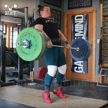 Juliana clean - Olympic Weightlifting, strength, conditioning, fitness, nutrition - Catalyst Athletics
