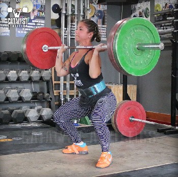 Nicole clean - Olympic Weightlifting, strength, conditioning, fitness, nutrition - Catalyst Athletics