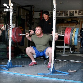 Casey back squat - Olympic Weightlifting, strength, conditioning, fitness, nutrition - Catalyst Athletics