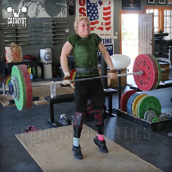 Amanda clean pull - Olympic Weightlifting, strength, conditioning, fitness, nutrition - Catalyst Athletics