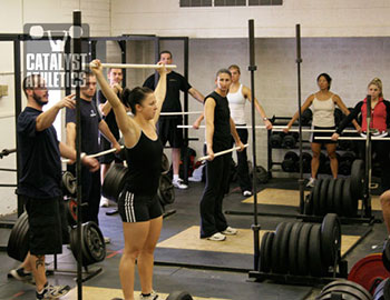 Olympic weightlifting seminar, Fallbrook, CA 2007 - Olympic Weightlifting, strength, conditioning, fitness, nutrition - Catalyst Athletics